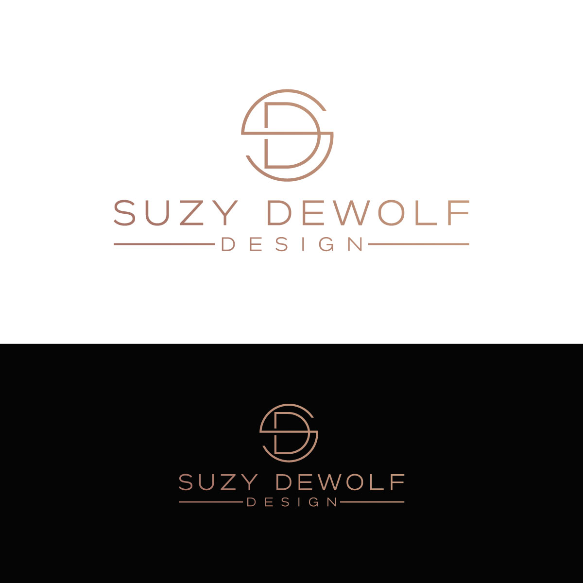 Logo Design by LAXMI DESIGNHUB for Suzy DeWolf Design | Design #29865979