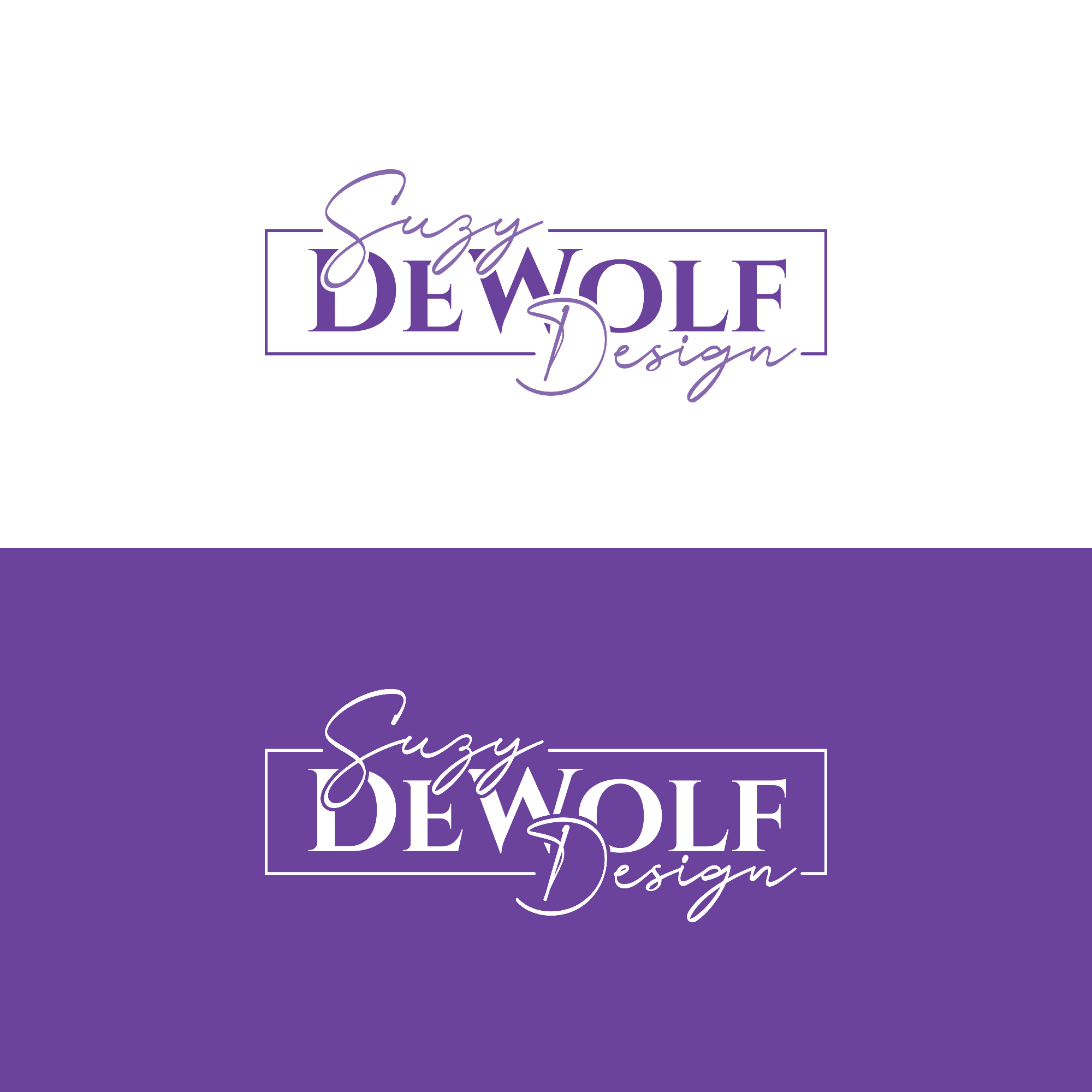 Design de Logo par CreativeGwen™ pour Suzy DeWolf Design | Design #29901440