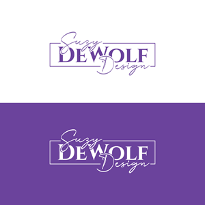 Logo Design by CreativeGwen™ for Suzy DeWolf Design | Design: #29901440