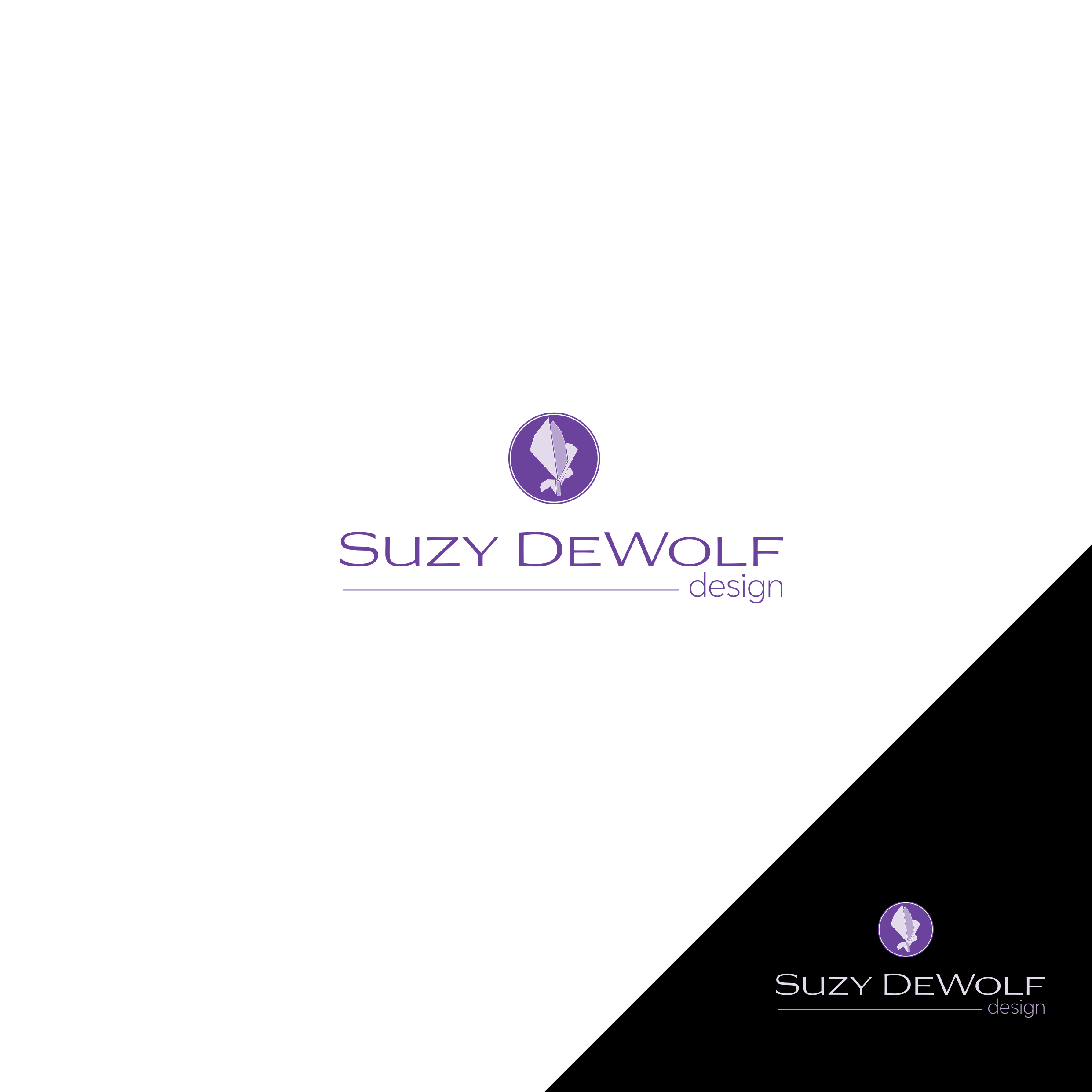 Logo-Design von IF für Suzy DeWolf Design | Design #29878614