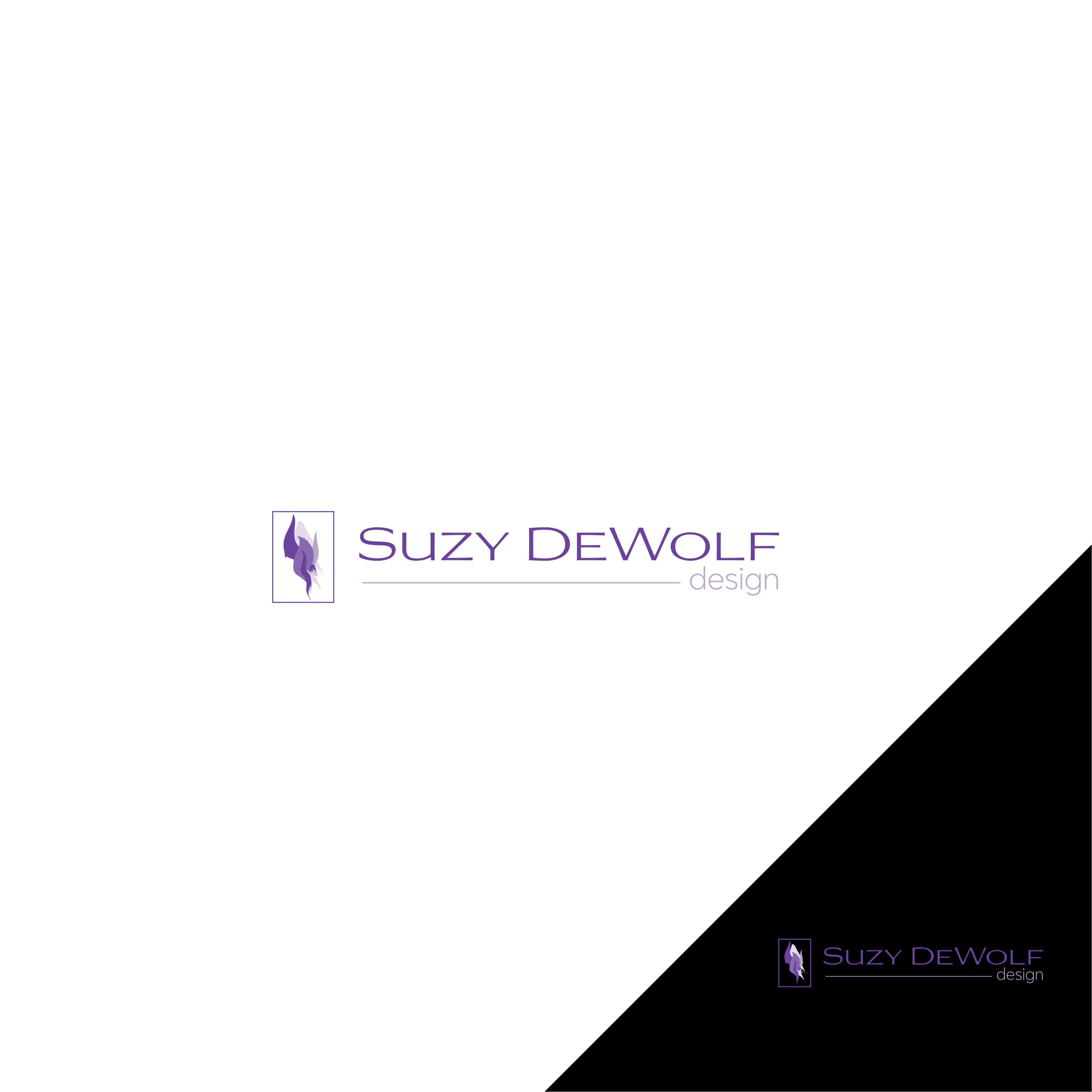 Logo Design by IF for Suzy DeWolf Design | Design #29878828