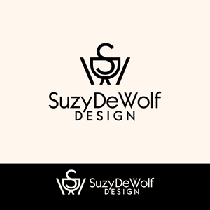 Logo Design by bojboga for Suzy DeWolf Design | Design: #29892465