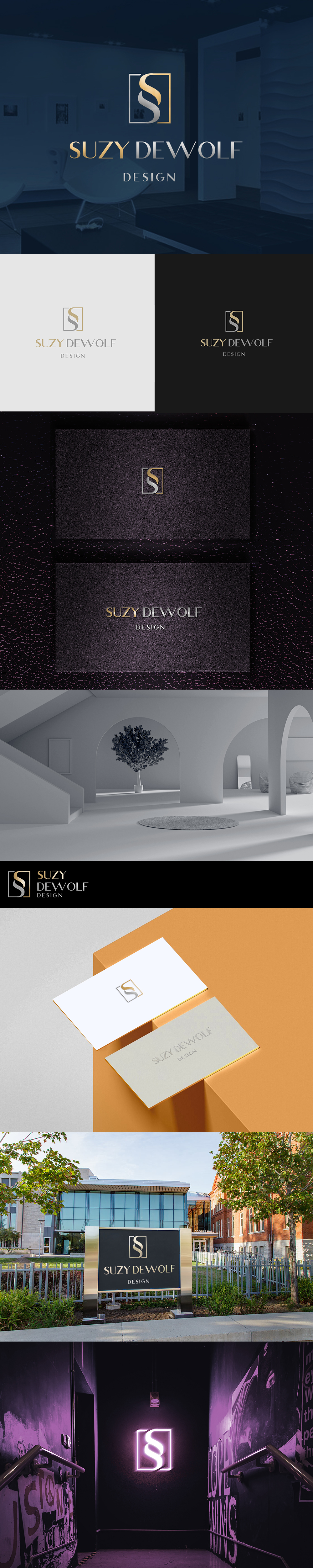 Logo Design by Harvs for Suzy DeWolf Design | Design #29877217