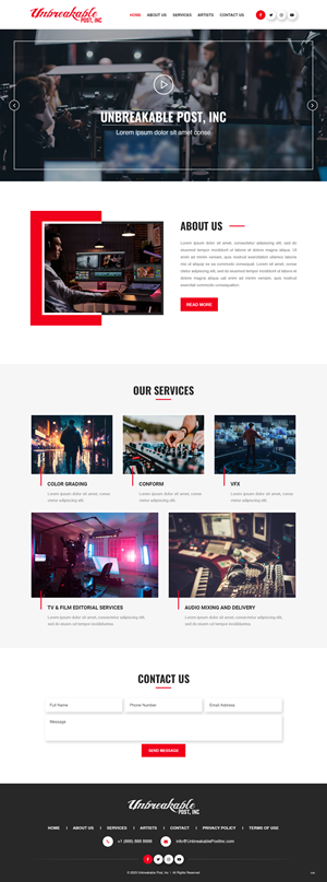 Web Design par pb pour ce projet | Design : #29881412