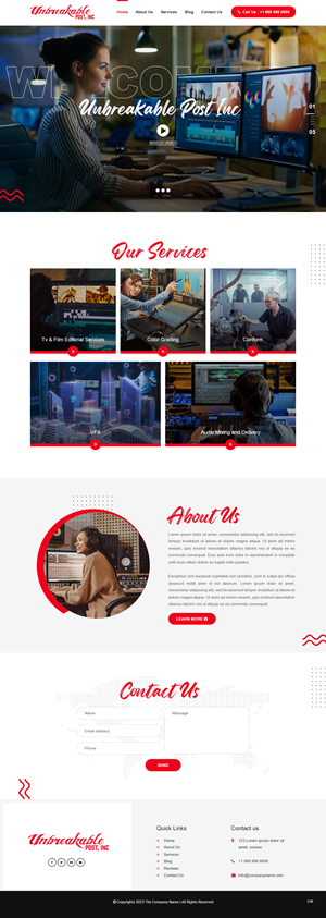 Web Design par pb pour ce projet | Design : #29881413