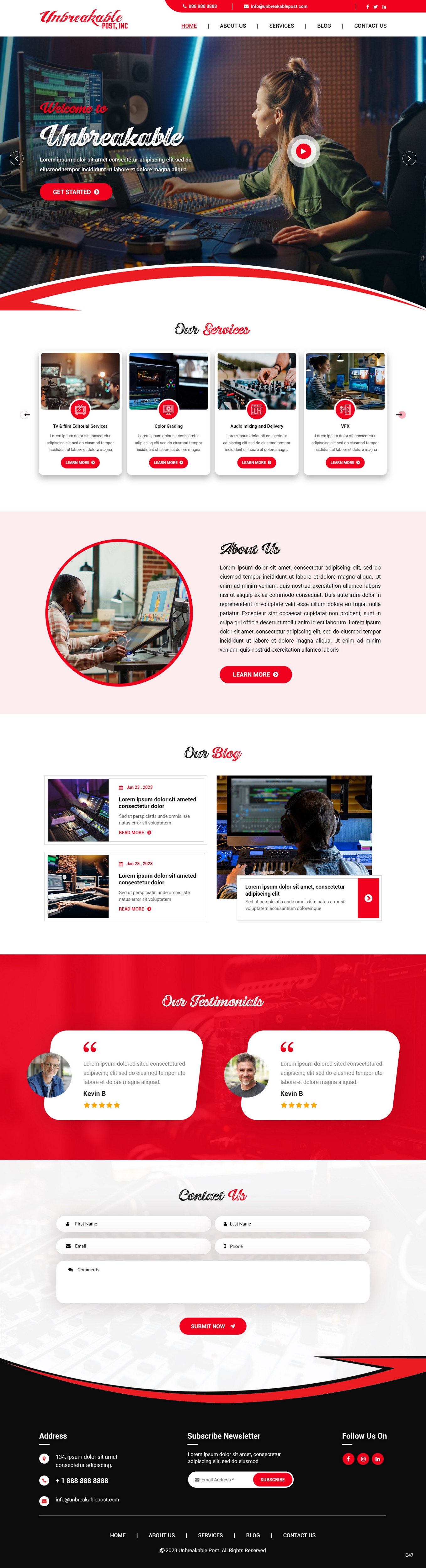 Web Design by pb for this project | Design #29881414