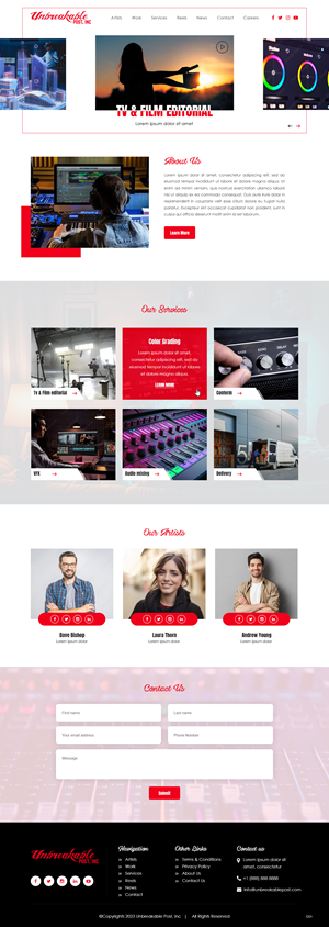 Web Design par pb pour ce projet | Design : #29881420
