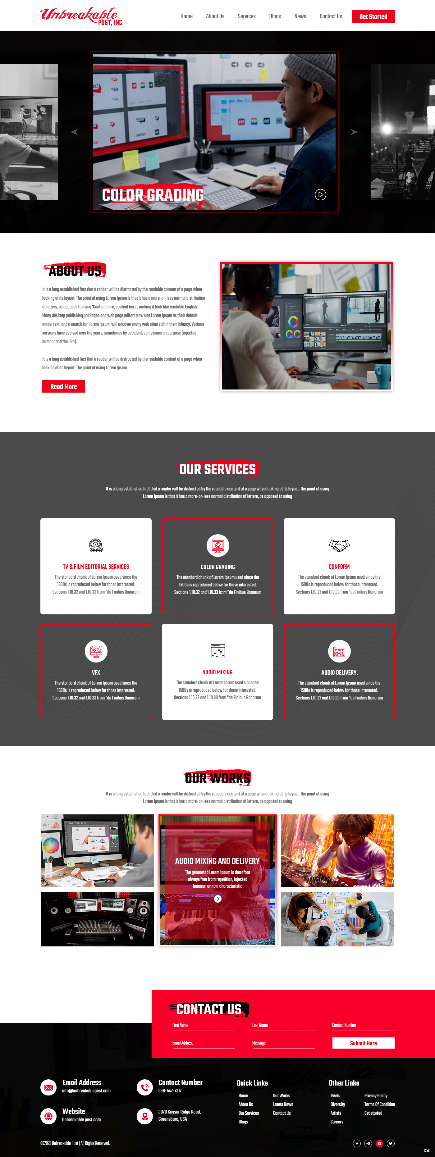 Web Design by pb for this project | Design #29881421