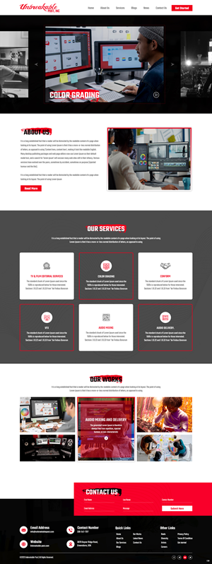 Web Design par pb pour ce projet | Design : #29881421