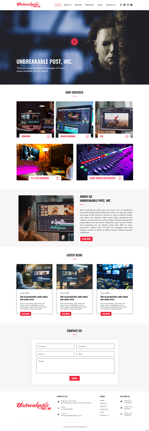 Web Design par pb pour ce projet | Design : #29881445