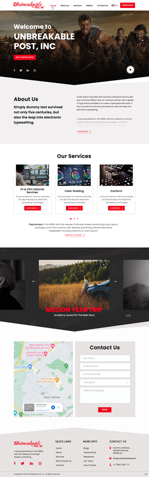 Web Design par pb pour ce projet | Design : #29887734