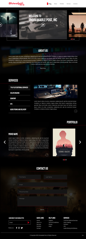 Web Design par pb pour ce projet | Design : #29887735