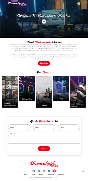 Web Design par pb pour ce projet | Design : #29887736