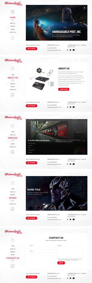 Web Design par rightway pour ce projet | Design : #29897037