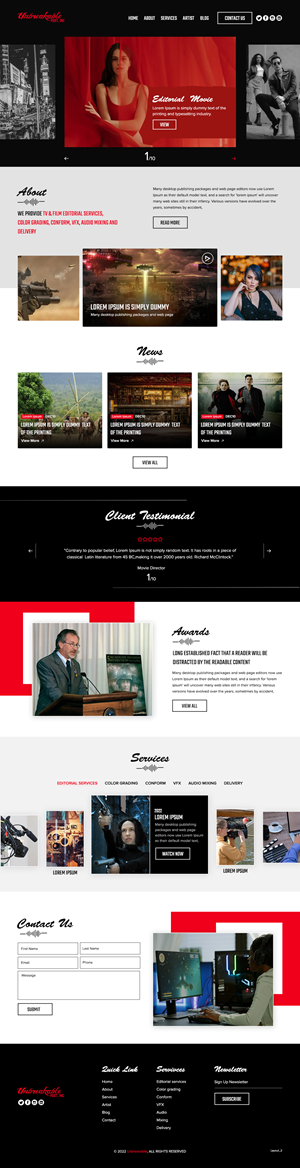 Web Design by sai.designer87 for this project | Design: #29881181