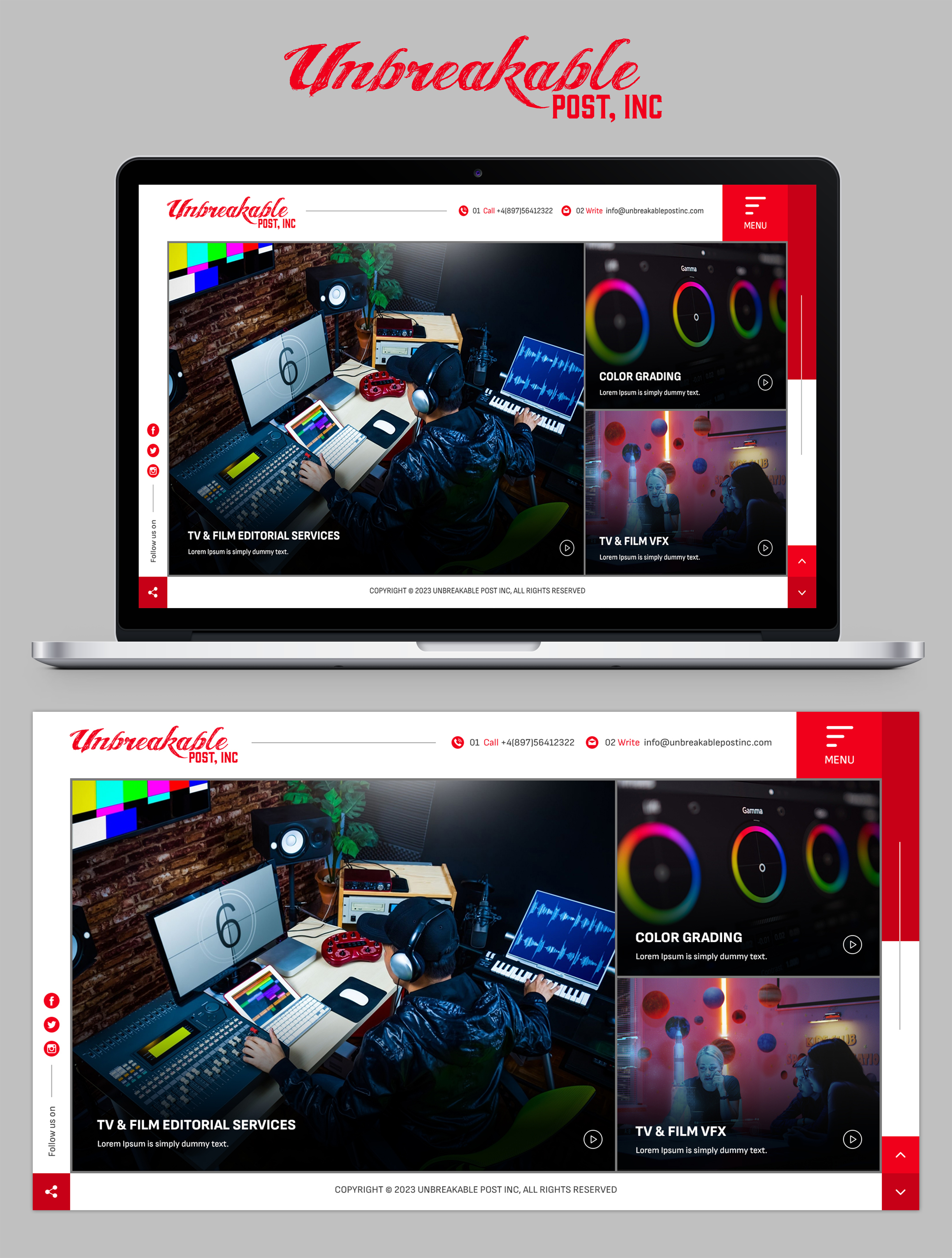 Web Design by SAI DESIGNS for this project | Design #29903253