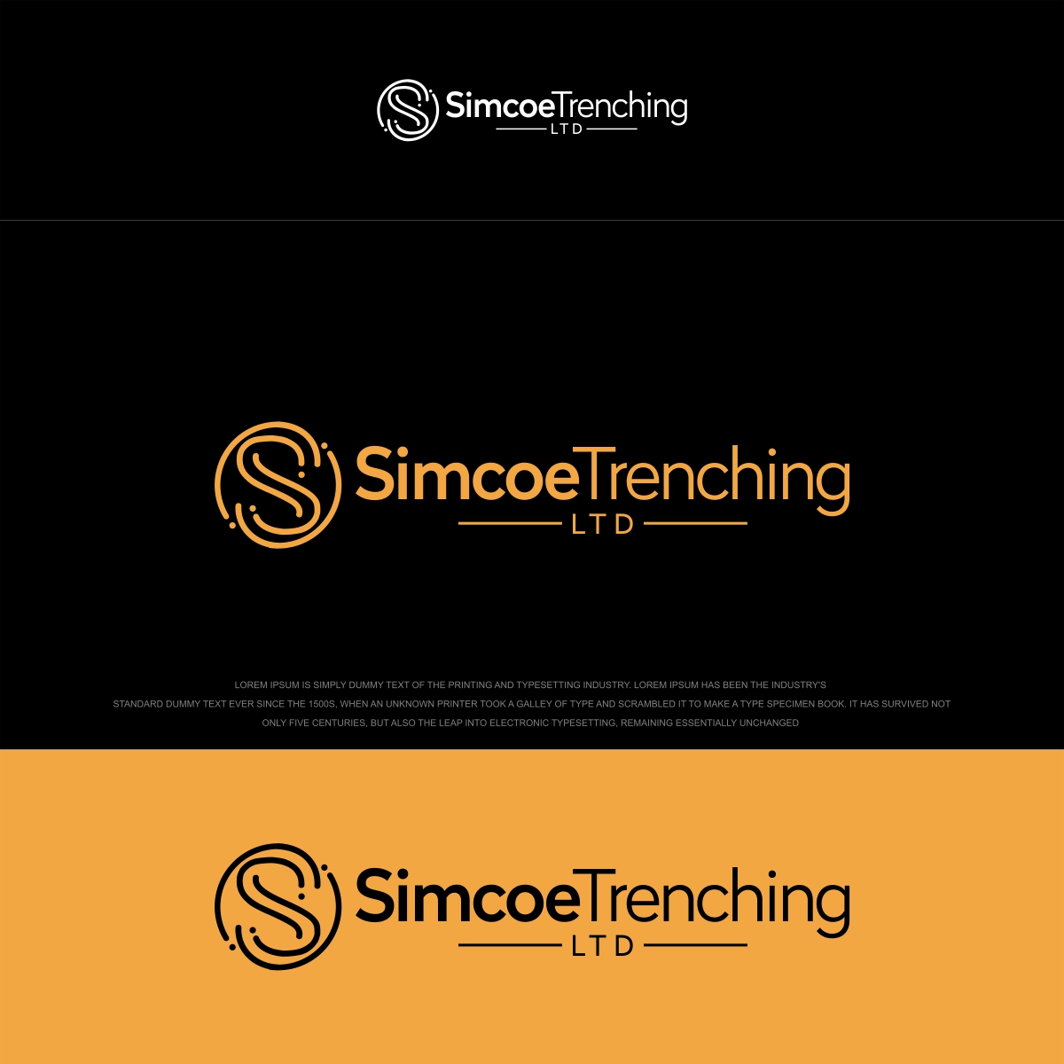 Design de Logo par fly  design pour Simcoe Trenching LTD. | Design #29865090