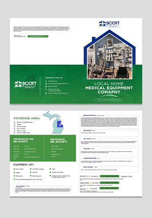 Brochure Design by Design Motion for Scott Medical Equipment llc | Design: #29961066
