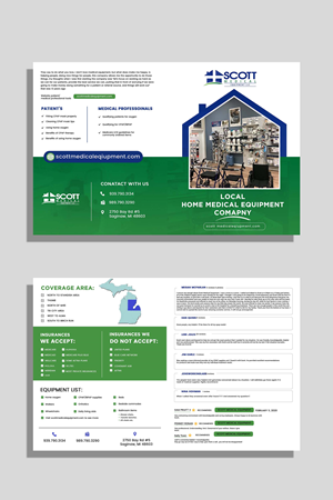 Brochure Design by Design Motion for Scott Medical Equipment llc | Design: #29967327