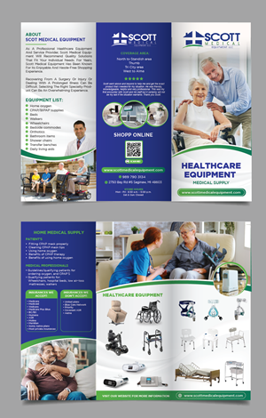 Brochure Design by alex989 for Scott Medical Equipment llc | Design: #29872078