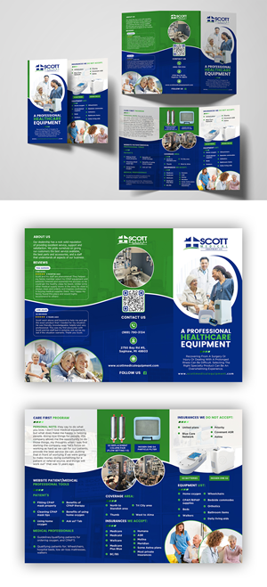 Brochure Design by debdesign for Scott Medical Equipment llc | Design: #29864603