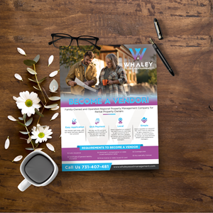 Flyer Design by Sun Creative for Whaley Asset management LLC | Design: #29875239