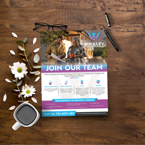 Flyer Design by Sun Creative for Whaley Asset management LLC | Design: #29877449