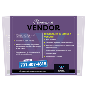 Flyer Design by ivogue for Whaley Asset management LLC | Design: #29869492