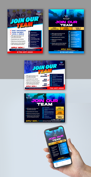 Flyer Design by mscreations.lk for Whaley Asset management LLC | Design: #29947723