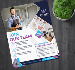 Flyer Design by alex989 for Whaley Asset management LLC | Design: #29881544