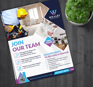Flyer Design by alex989 for Whaley Asset management LLC | Design: #29946547