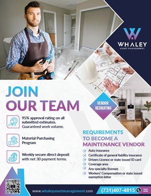 Flyer Design by alex989 for Whaley Asset management LLC | Design: #30087605