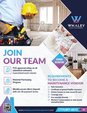 Flyer Design by alex989 for Whaley Asset management LLC | Design: #30090088