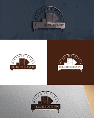 Logo-Design von RS_Design für BigFoot Bites Delights | Design: #29871561