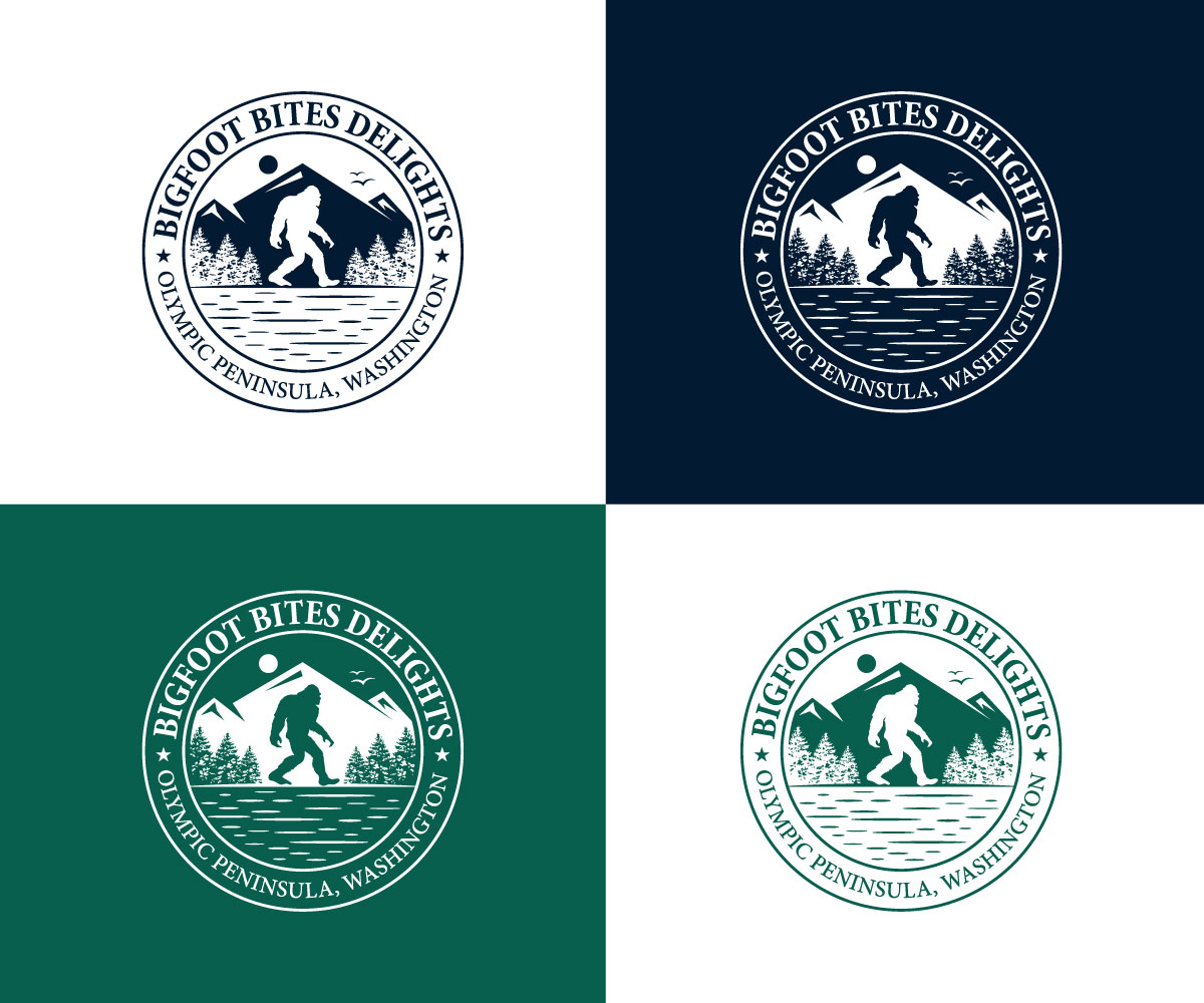 Logo-Design von Nasima 4 für BigFoot Bites Delights | Design #29905771