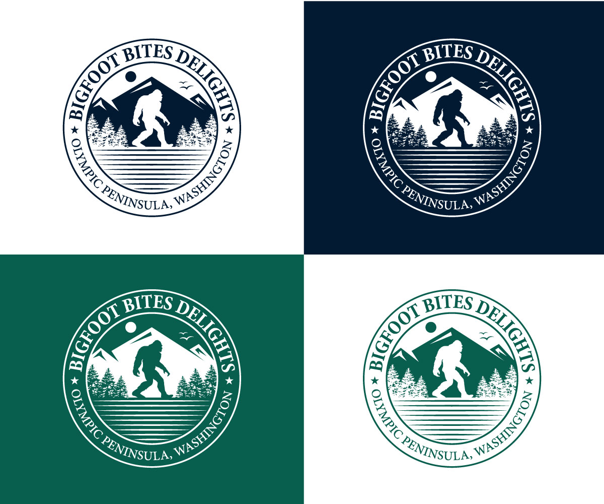 Logo-Design von Nasima 4 für BigFoot Bites Delights | Design #29905851