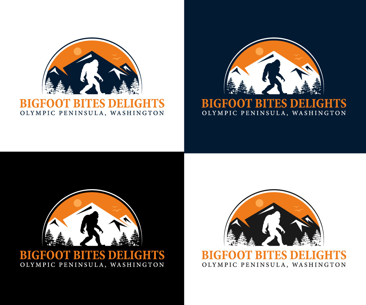 Logo Design by Nasima 4 for BigFoot Bites Delights | Design #29905949