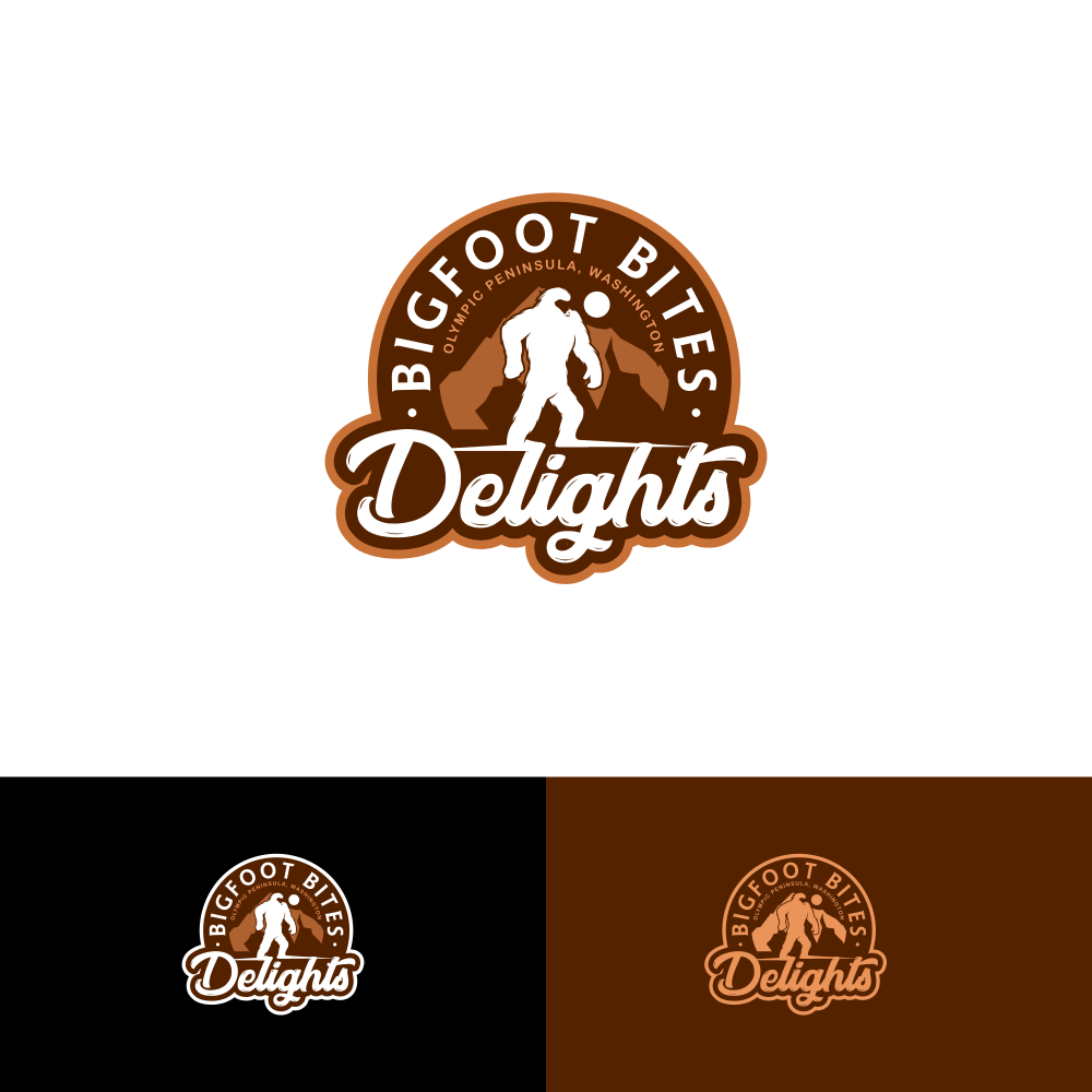 Logo-Design von 3n0h99 für BigFoot Bites Delights | Design #29874478