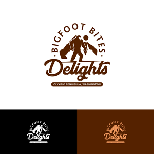 Logo Design by 3n0h99 for BigFoot Bites Delights | Design: #29874481