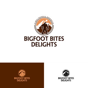 Logo Design by 3n0h99 for BigFoot Bites Delights | Design: #29874482