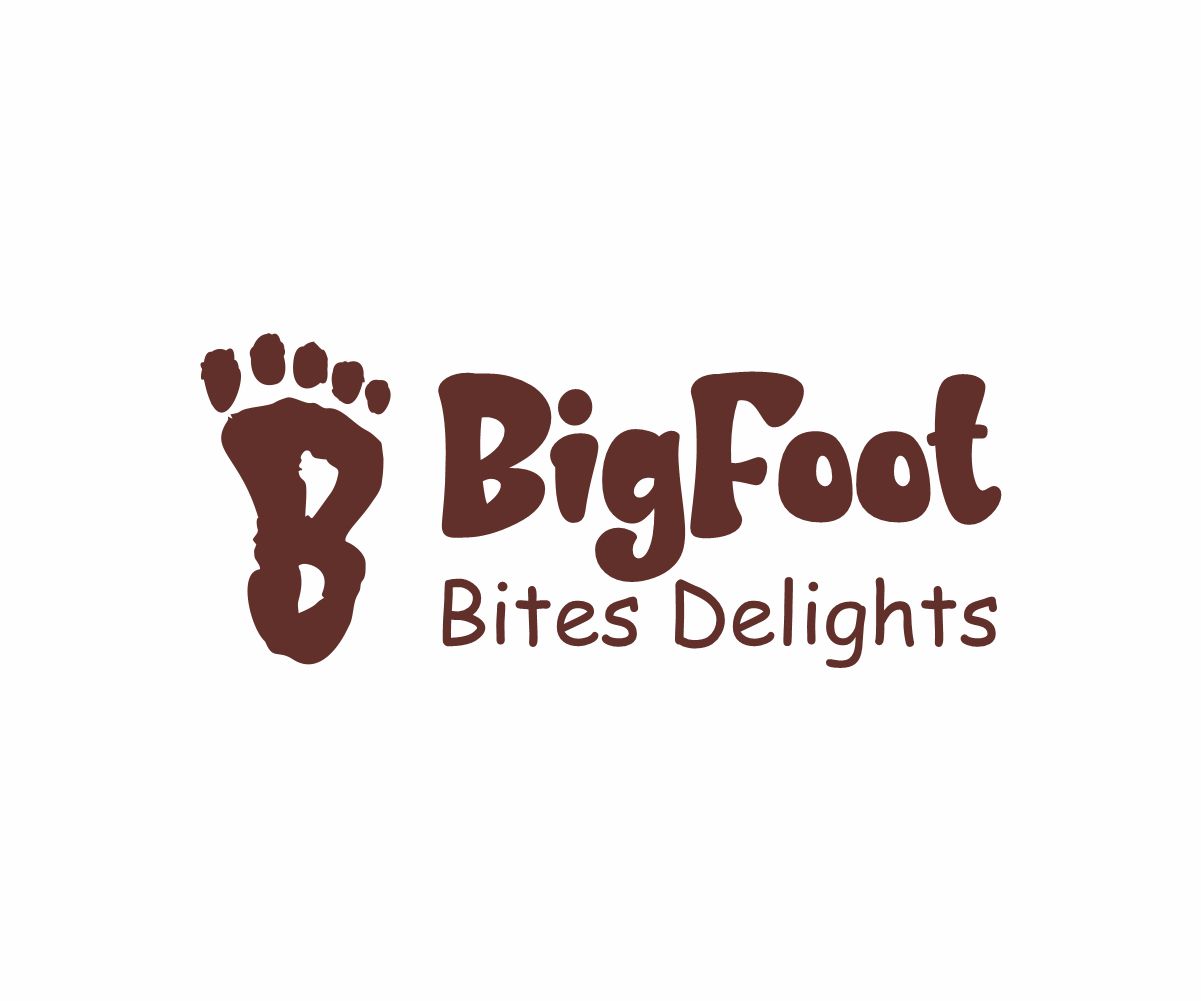Logo-Design von Gordhan Rakholia für BigFoot Bites Delights | Design #29879608