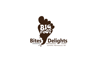 Logo-Design von jizzy123 für BigFoot Bites Delights | Design #29873629
