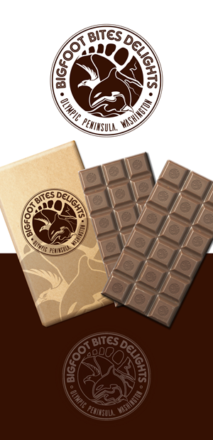 Logo-Design von debdesign für BigFoot Bites Delights | Design: #29879655