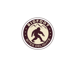 Logo-Design von instudio für BigFoot Bites Delights | Design: #29877840
