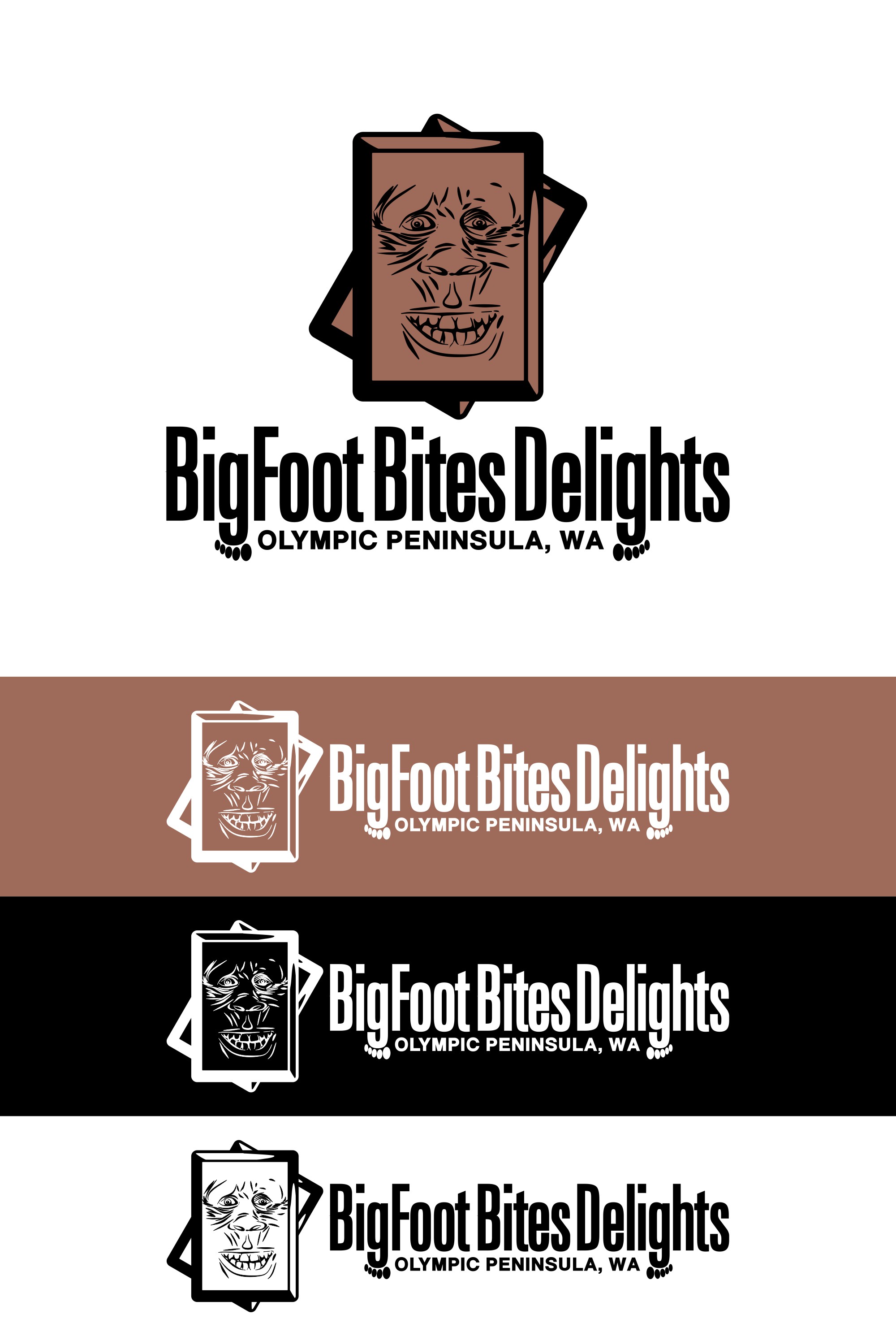Logo-Design von bojboga für BigFoot Bites Delights | Design #29891855