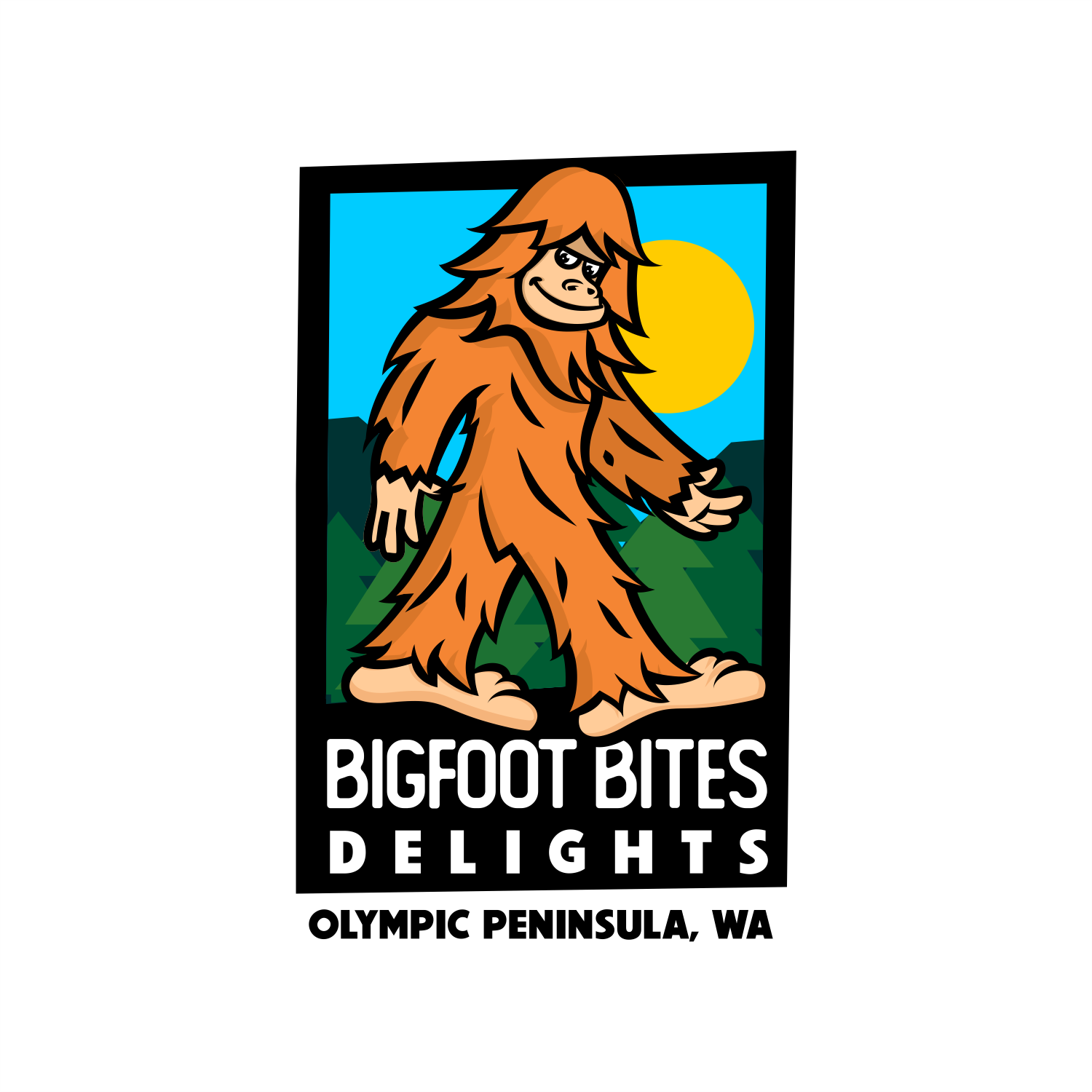 Logo-Design von ThiagoB für BigFoot Bites Delights | Design #29882494
