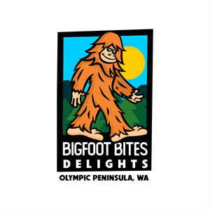 Logo-Design von ThiagoB für BigFoot Bites Delights | Design: #29882494