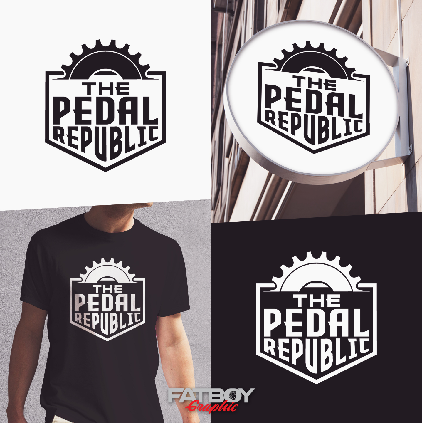 Logo Design by Fatboy Graphic for The Pedal Republic | Design #29924820