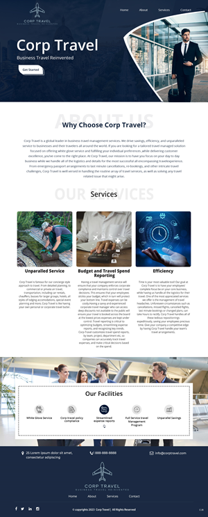 Web Design by pb for this project | Design: #29872513