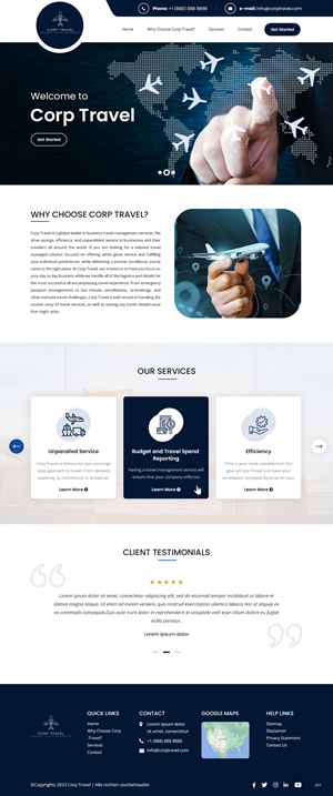 Web Design by pb for this project | Design: #29872517